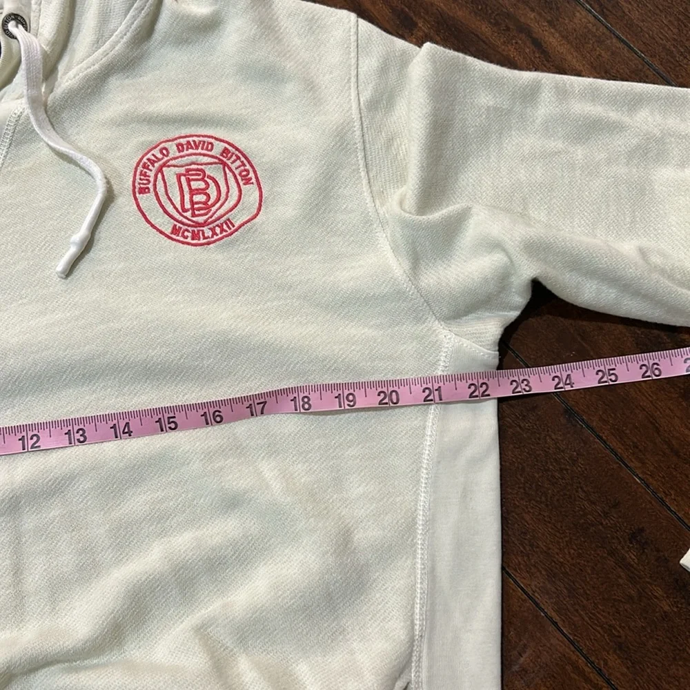 Buffalo David Bitton Lightweight Hoodie Sweatshirt Size Medium